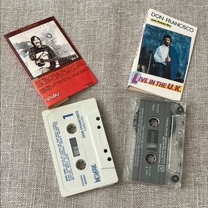 Don Francisco Cassette Tapes - White and Gray